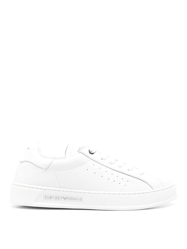 Emporio Armani Baskets - Blanc
