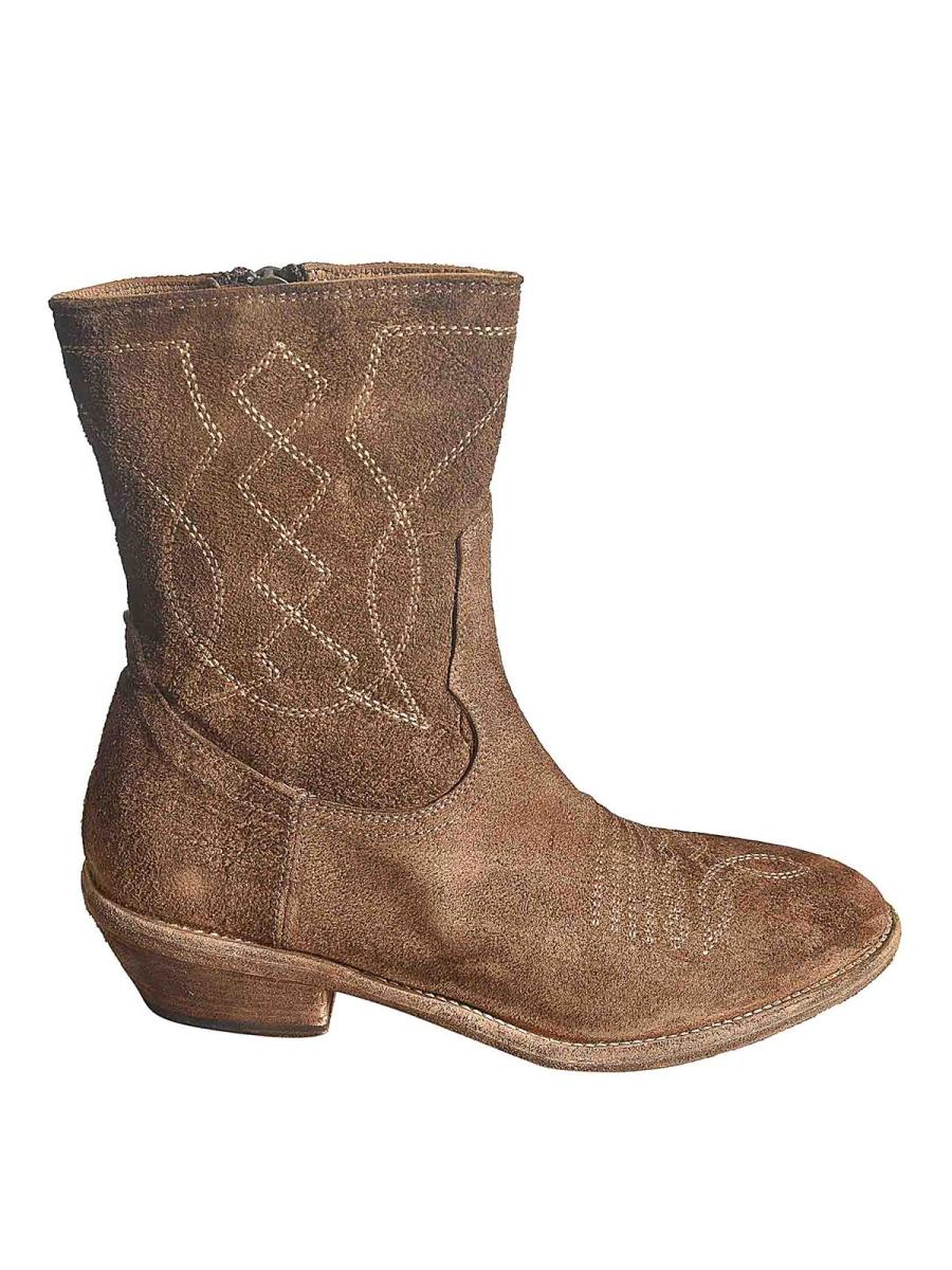 Fauzian Jeunesse Bottes - Marron Clair