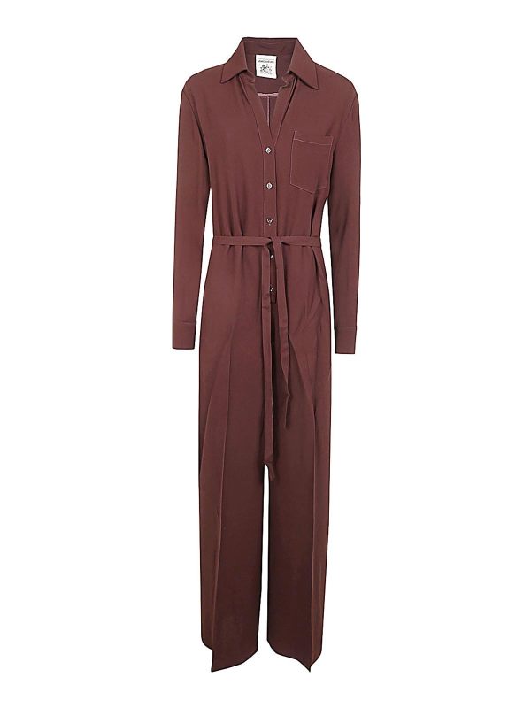 Semicouture Combinaison - Rouge