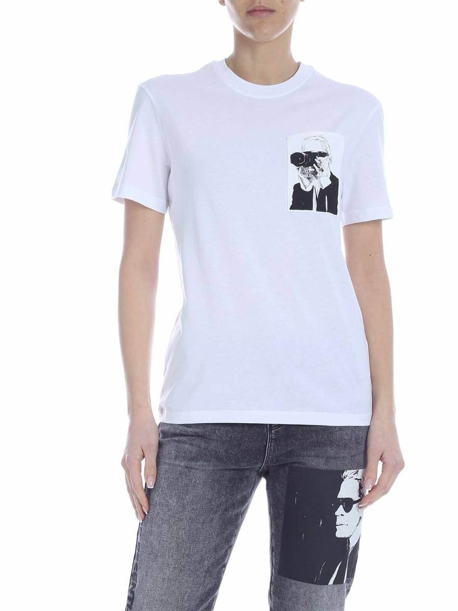 Karl Lagerfeld T-Shirt - Blanc