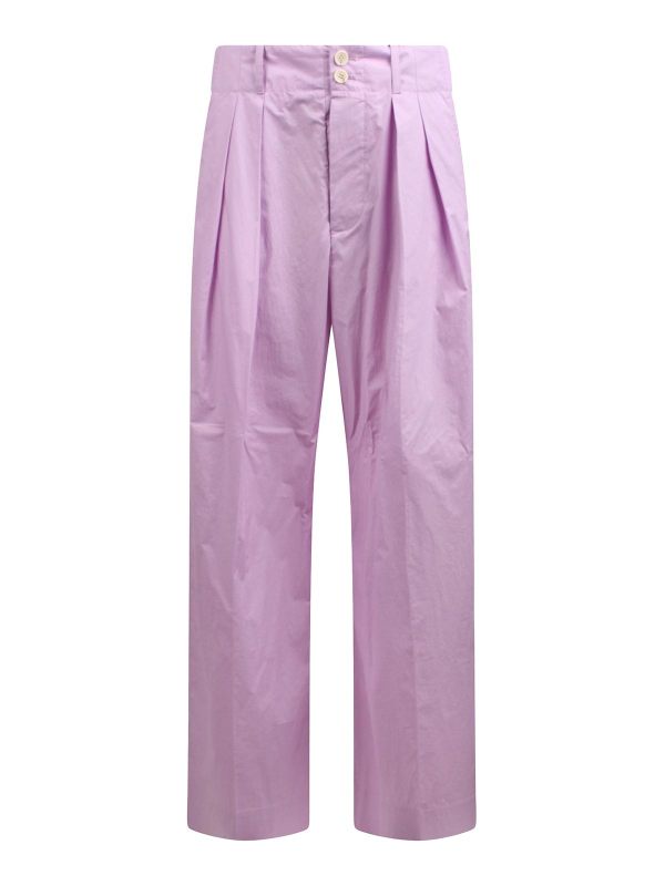 Plan C Pantalons Décontractés - Violet