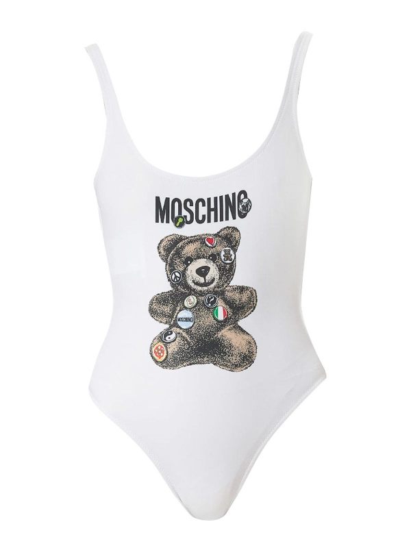 Moschino Maillot De Bain - Blanc
