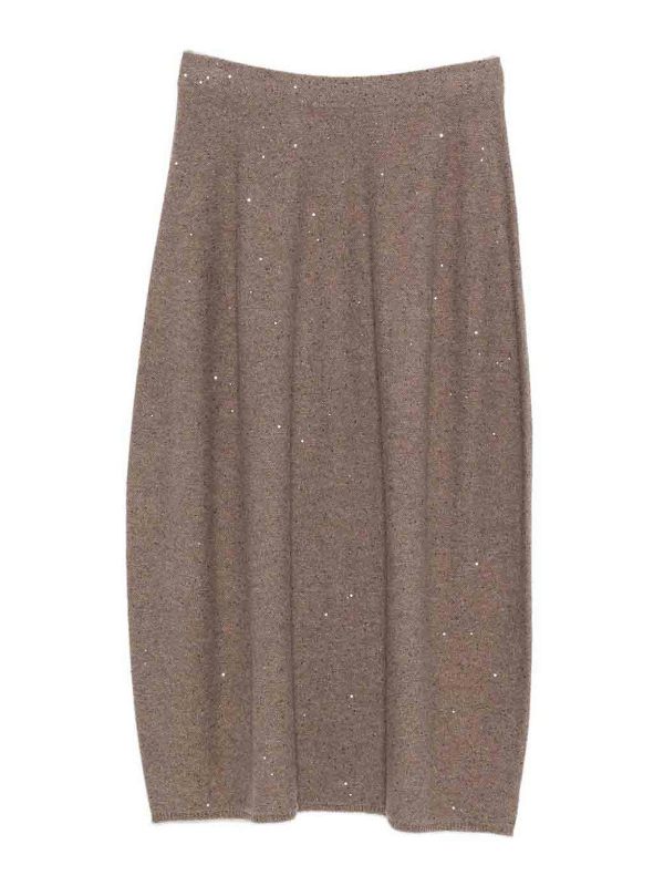 Antonelli Firenze Jupe Midi - Gris