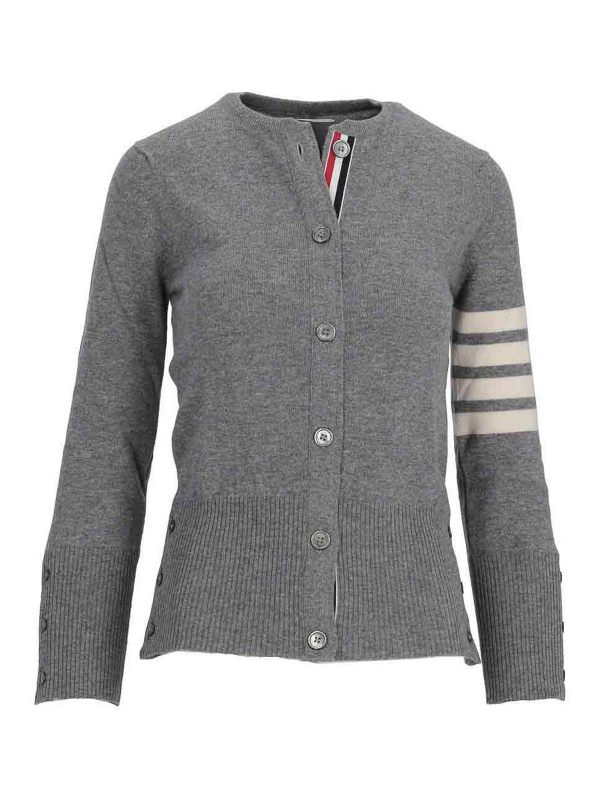 Thom Browne Cardigan - Gris
