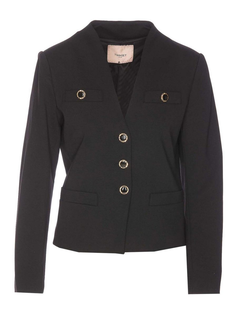 Twinset Veste Casual - Noir
