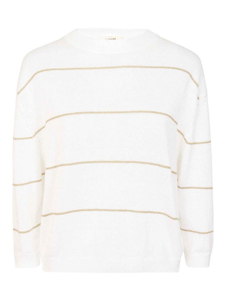 Zanone Pull Col Bateau - Blanc