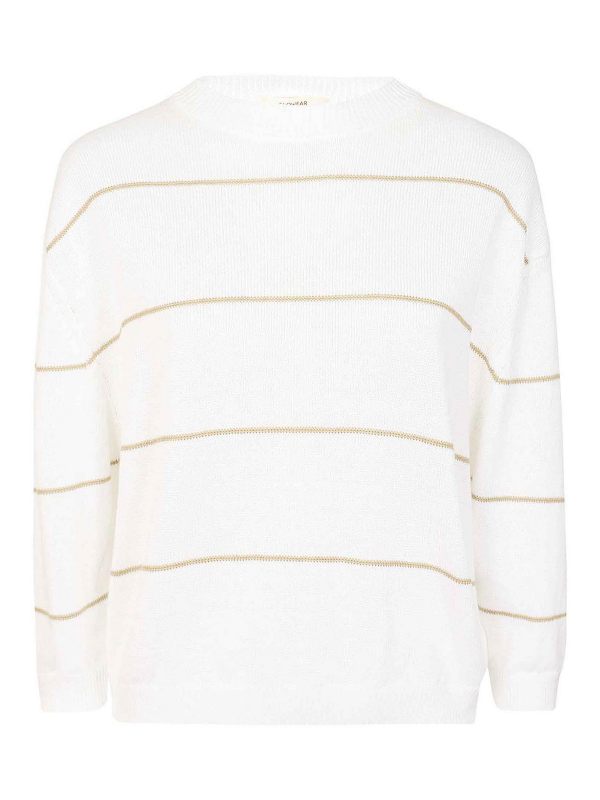 Zanone Pull Col Bateau - Blanc