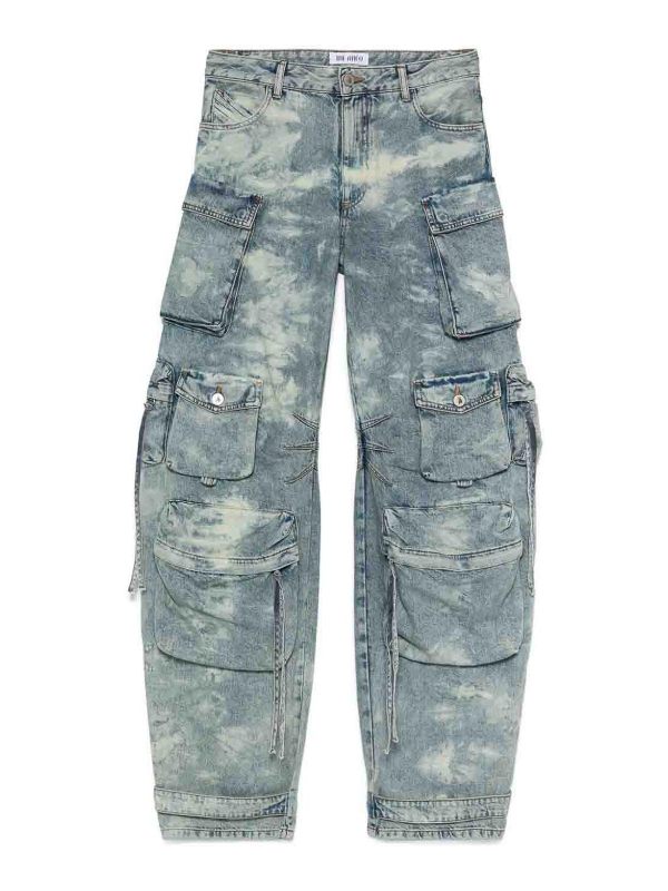 The Attico Jean Bootcut - Bleu