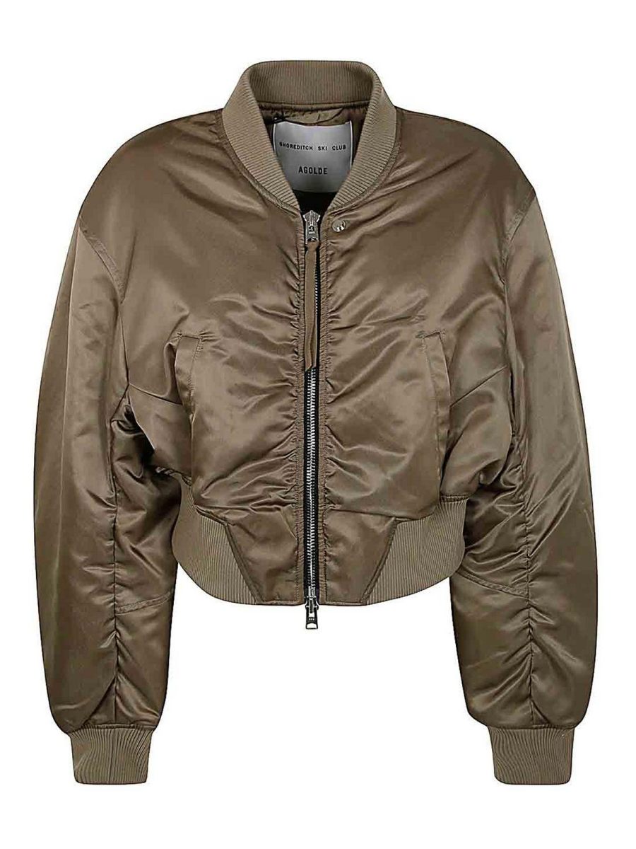 Agolde Bomber - Vert