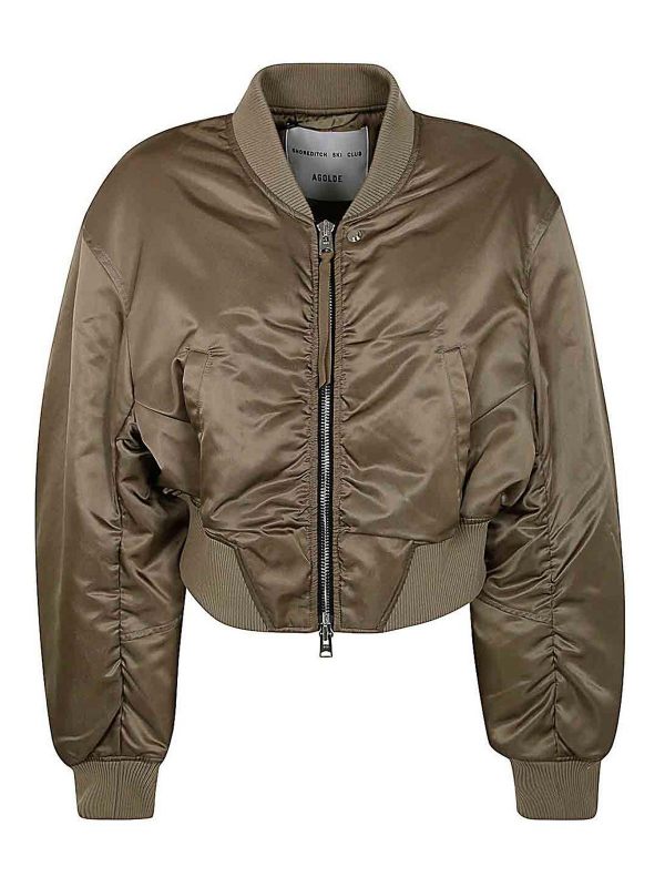 Agolde Bomber - Vert