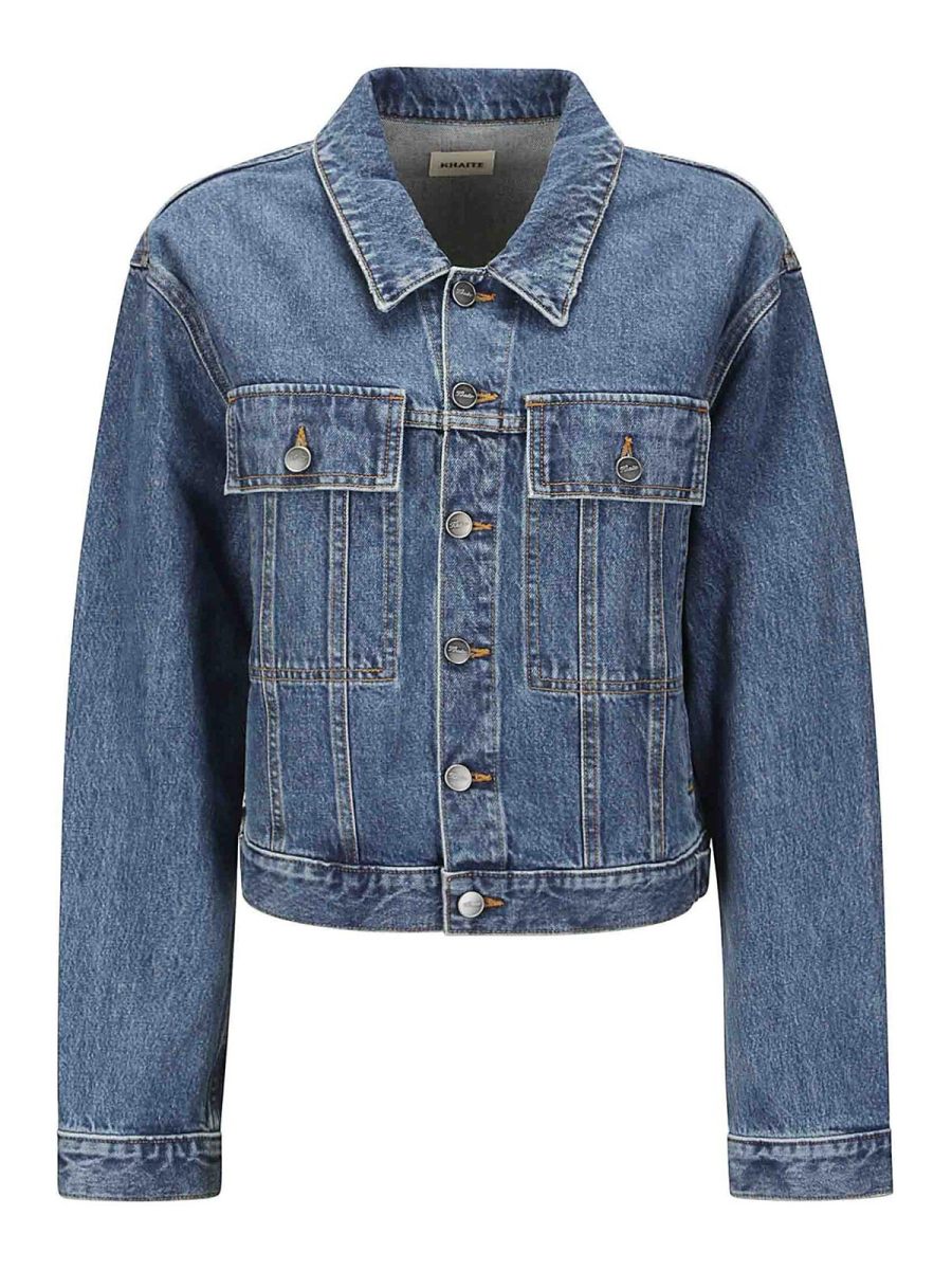 Khaite Veste Casual - Bleu