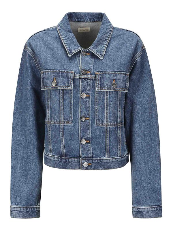 Khaite Veste Casual - Bleu