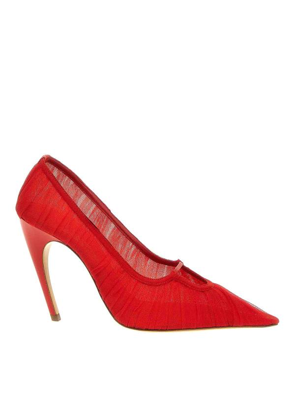 Nensi Dojaka Chaussures À Talon - Rouge