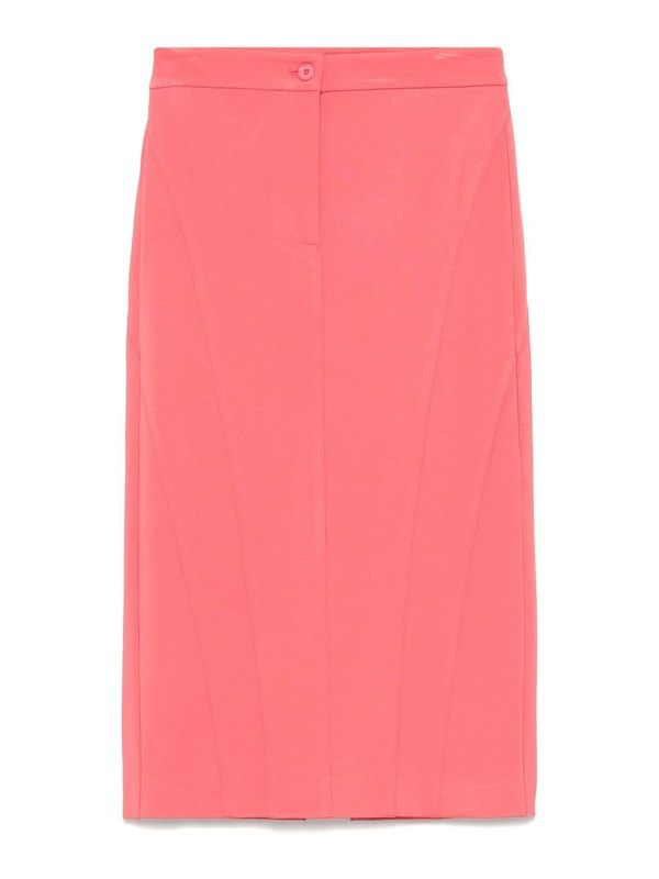 Pinko Jupe Midi - Rouge