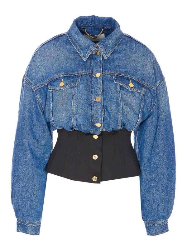 Elisabetta Franchi Veste Casual - Bleu