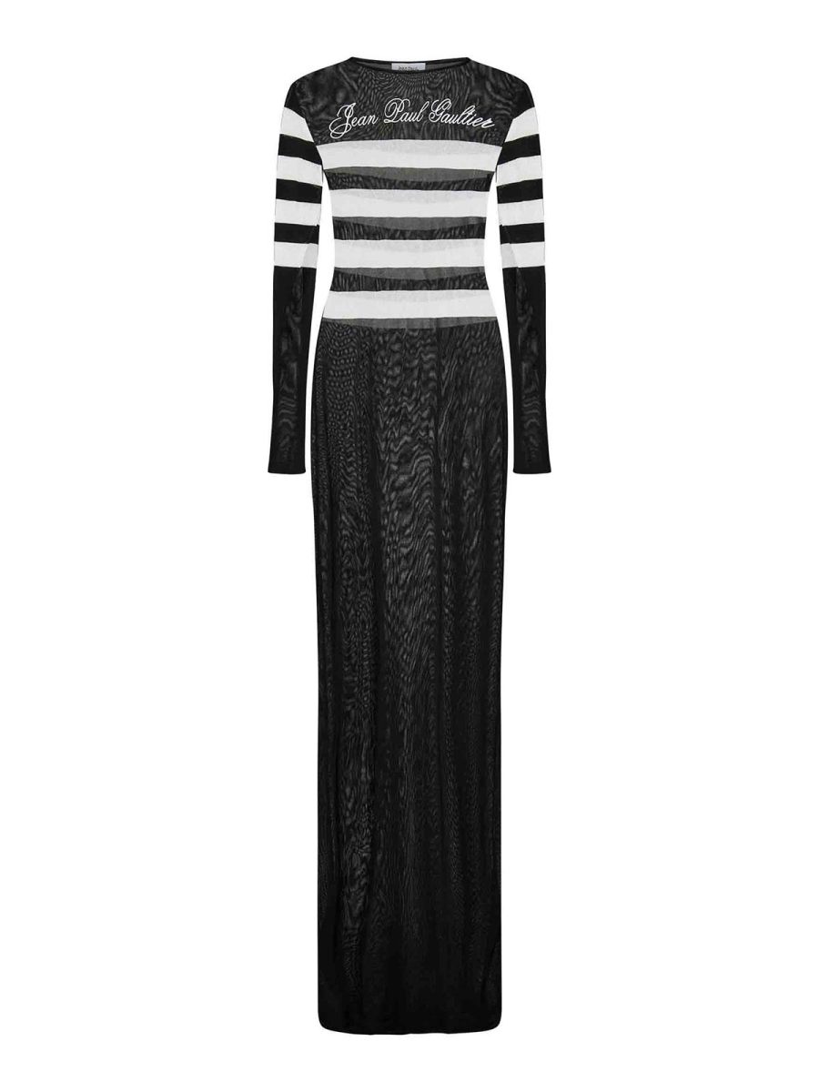Jean Paul Gaultier Maxi Robe - Noir