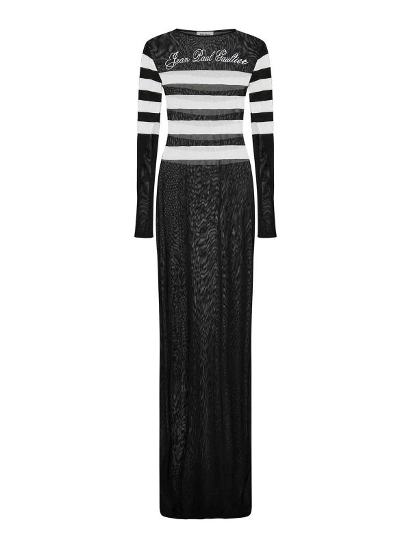 Jean Paul Gaultier Maxi Robe - Noir