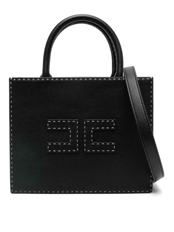 Elisabetta Franchi Sac Cabas - Noir