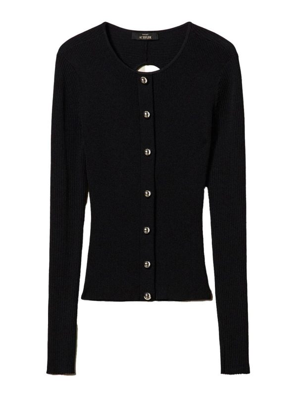 Twinset Pull Col Rond - Noir