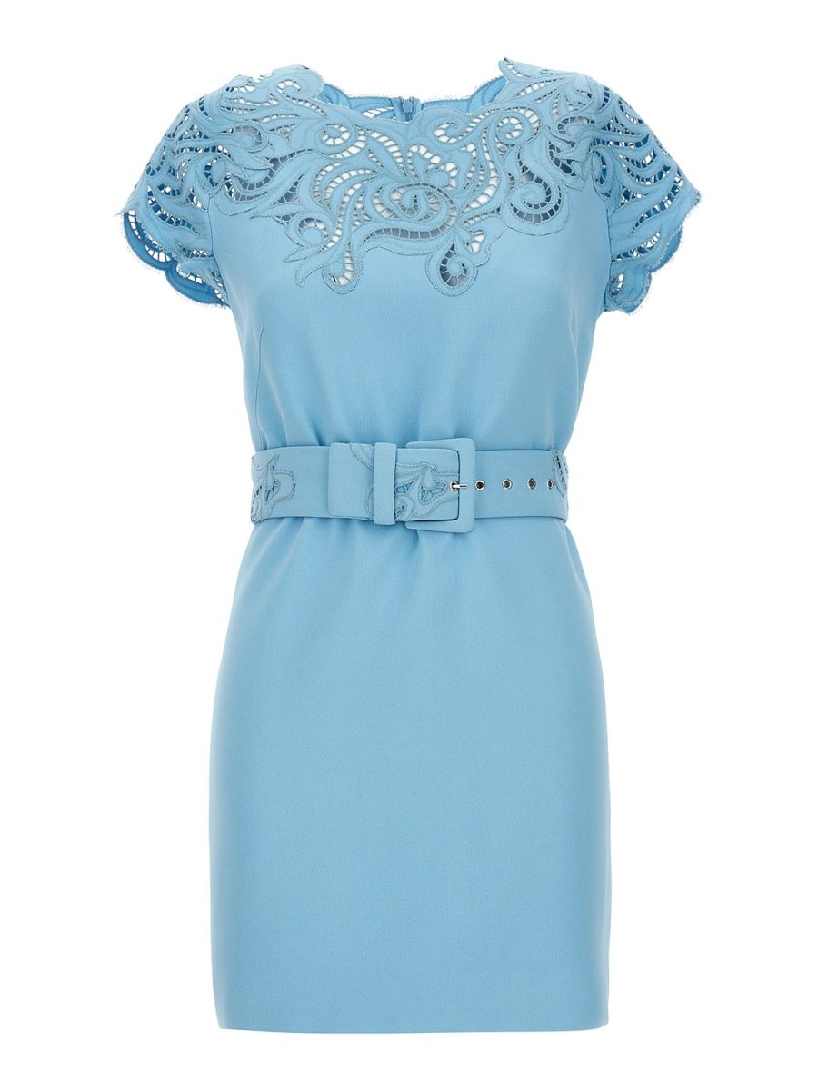 Ermanno Scervino Robe Courte - Bleu Clair