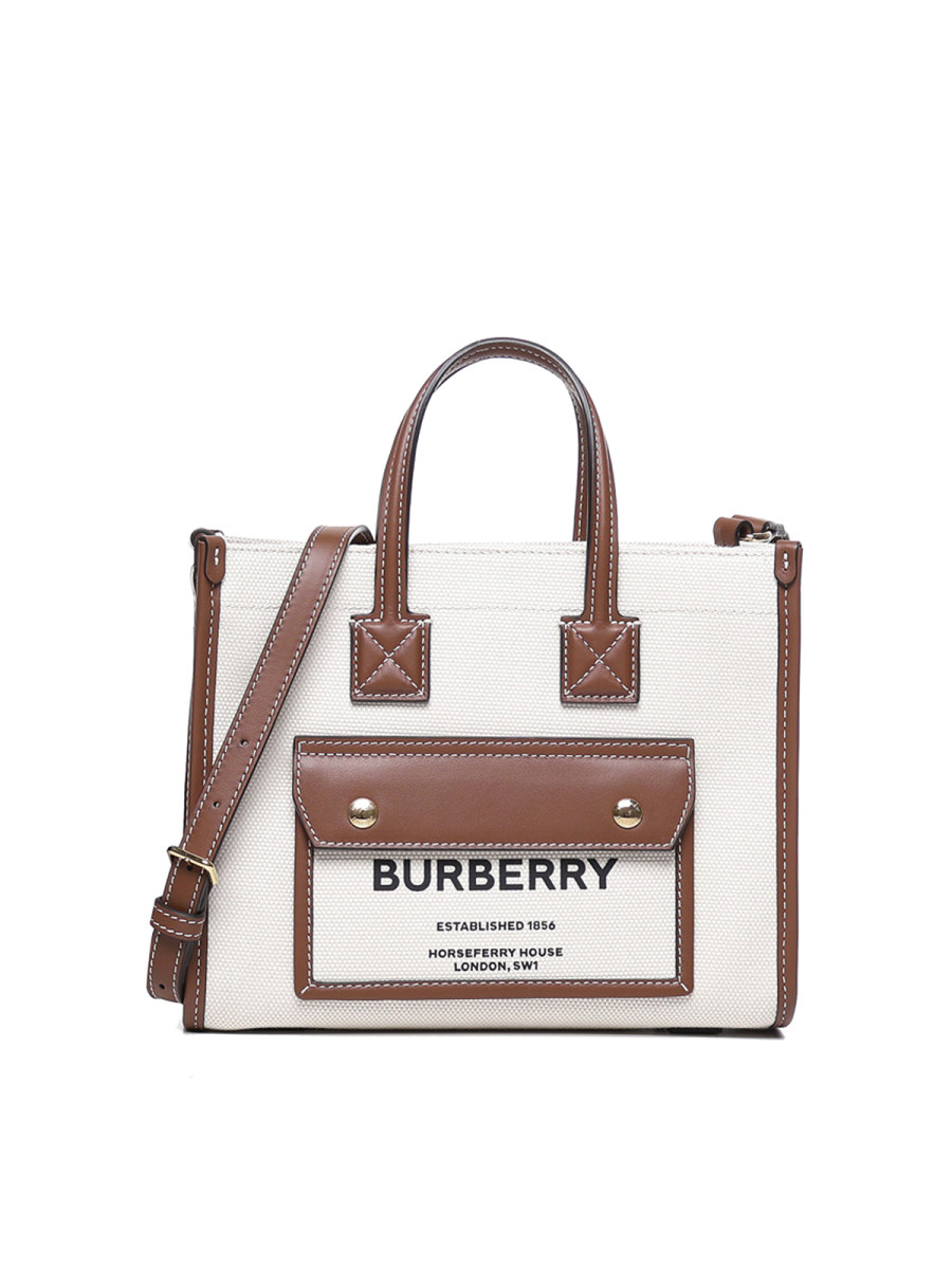 Burberry Sac Cabas - Blanc