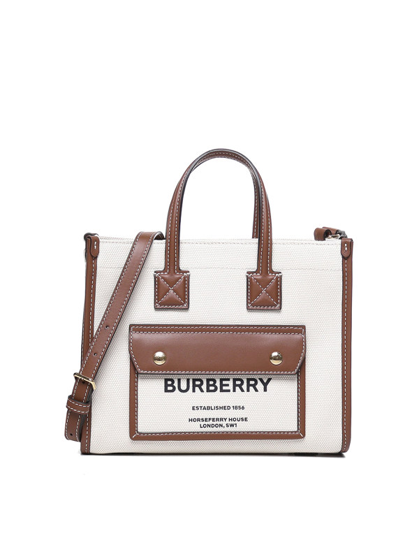 Burberry Sac Cabas - Blanc