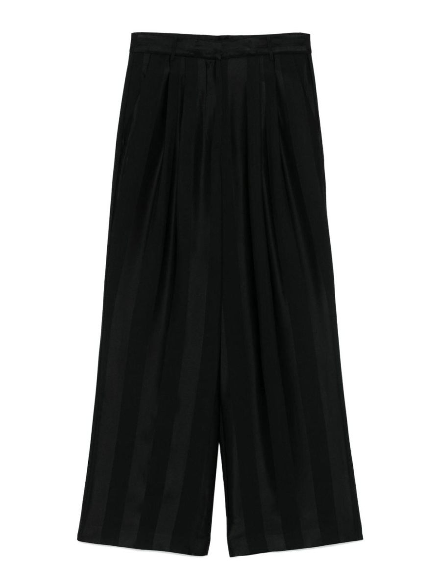 Semicouture Pantalons Décontractés - Noir