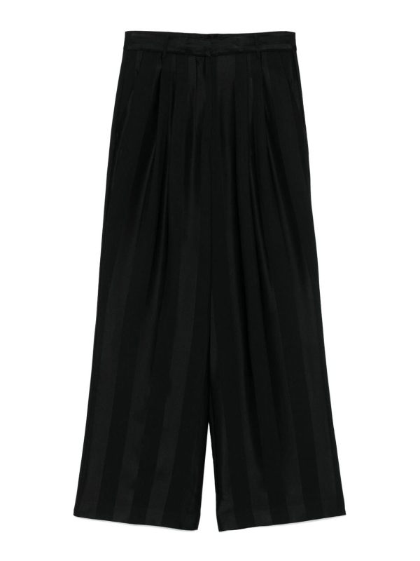 Semicouture Pantalons Décontractés - Noir