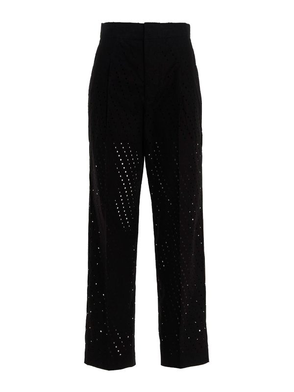 Nude Pantalons Décontractés - Noir
