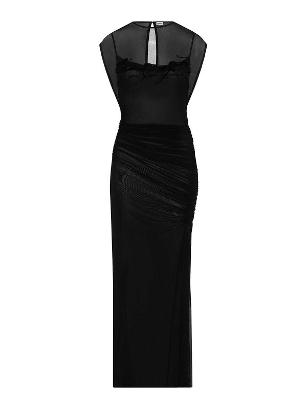 Jean Paul Gaultier Maxi Robe - Noir