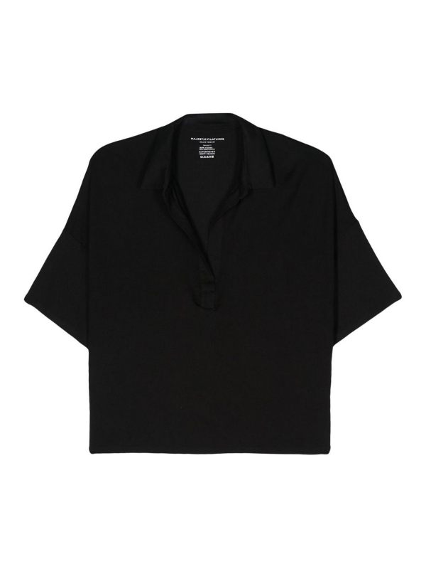 Majestic Filatures Polo - Noir