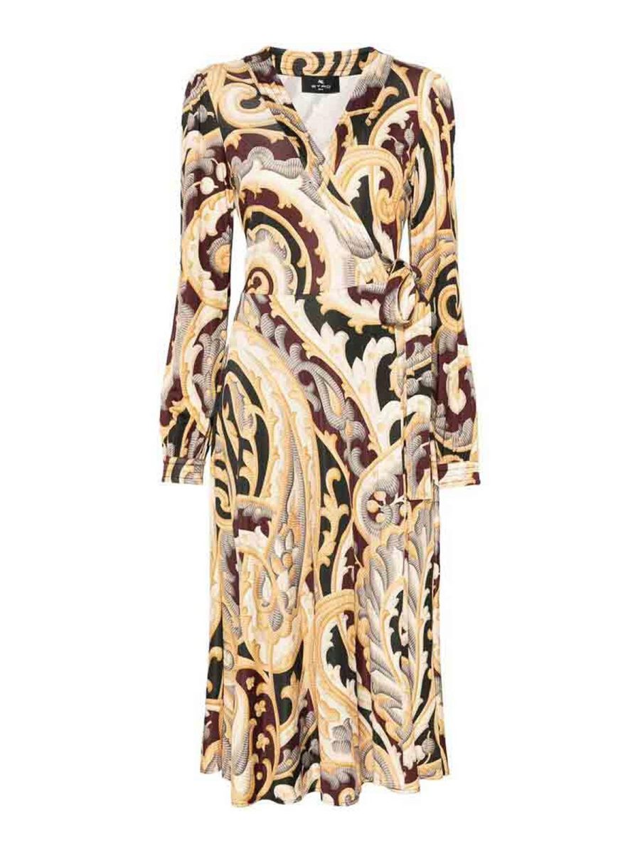 Etro Maxi Robe - Multicolore