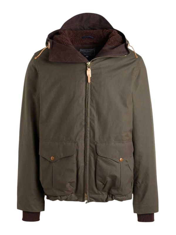 Manifattura Ceccarelli Manteau Au Genou - Marron