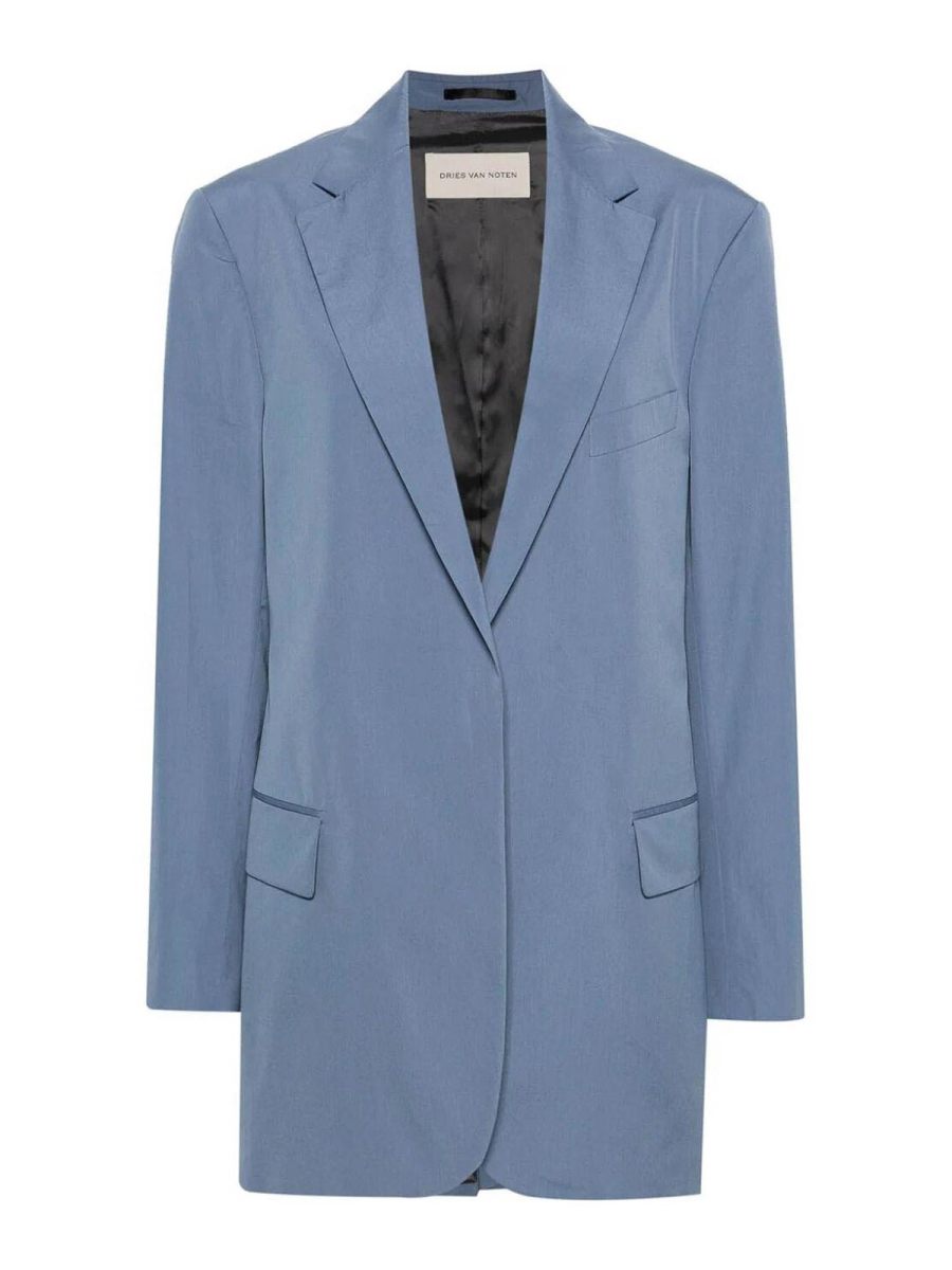Dries Van Noten Veste Casual - Bleu Clair