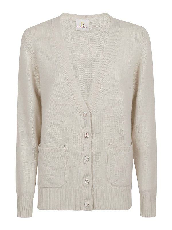 Eleven88 Cardigan - Blanc