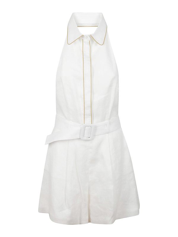 Mvp Wardrobe Maxi Robe - Blanc