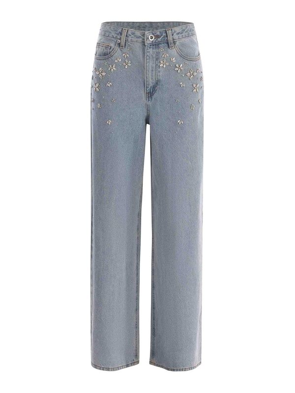 Self Portrait Jean Droit - Denim