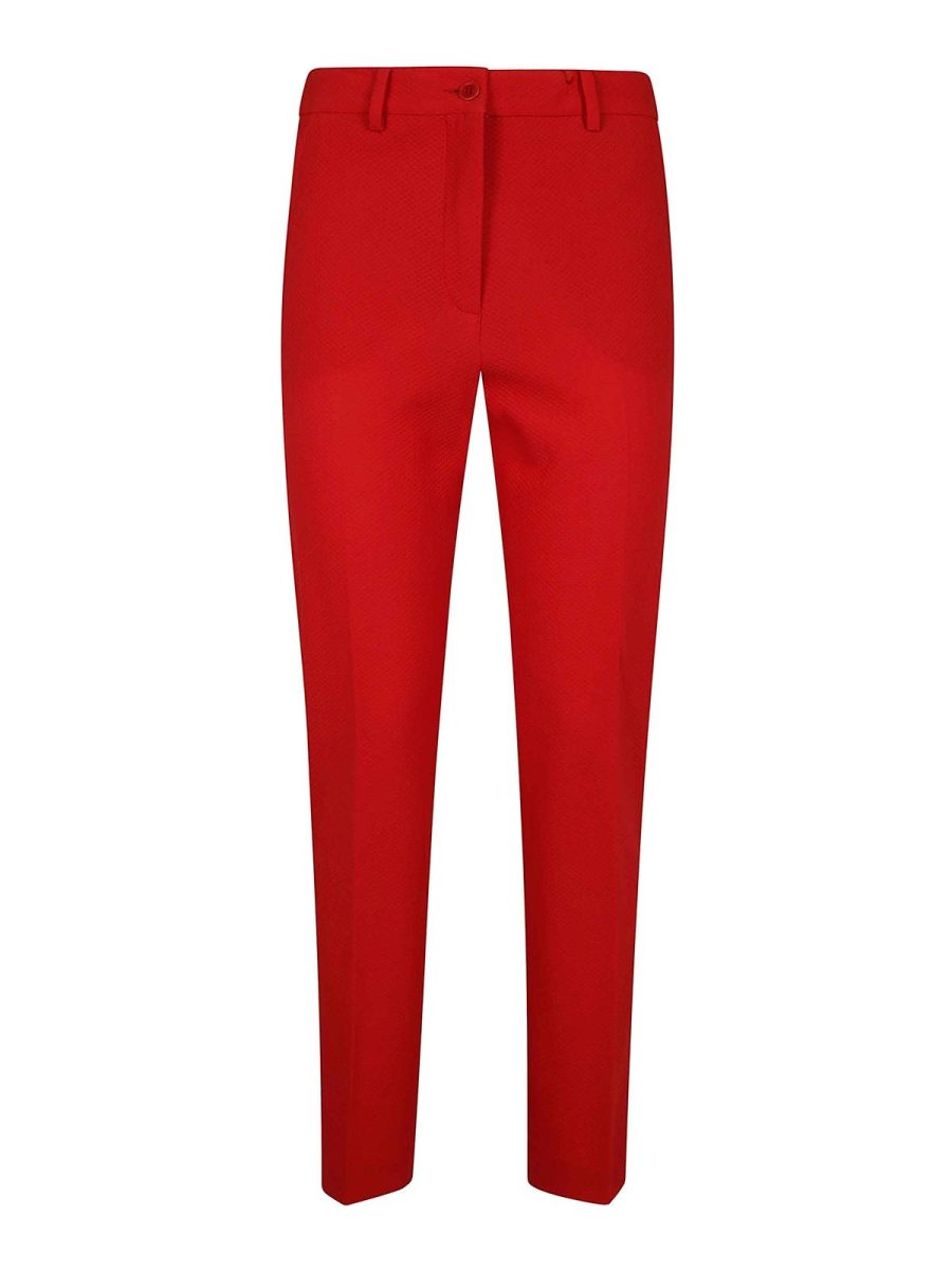 Seventy Pantalons Décontractés - Rouge