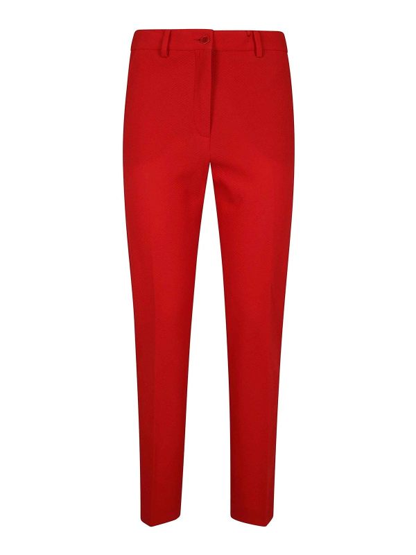 Seventy Pantalons Décontractés - Rouge