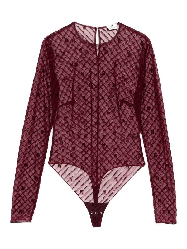 Elisabetta Franchi Top - Noir