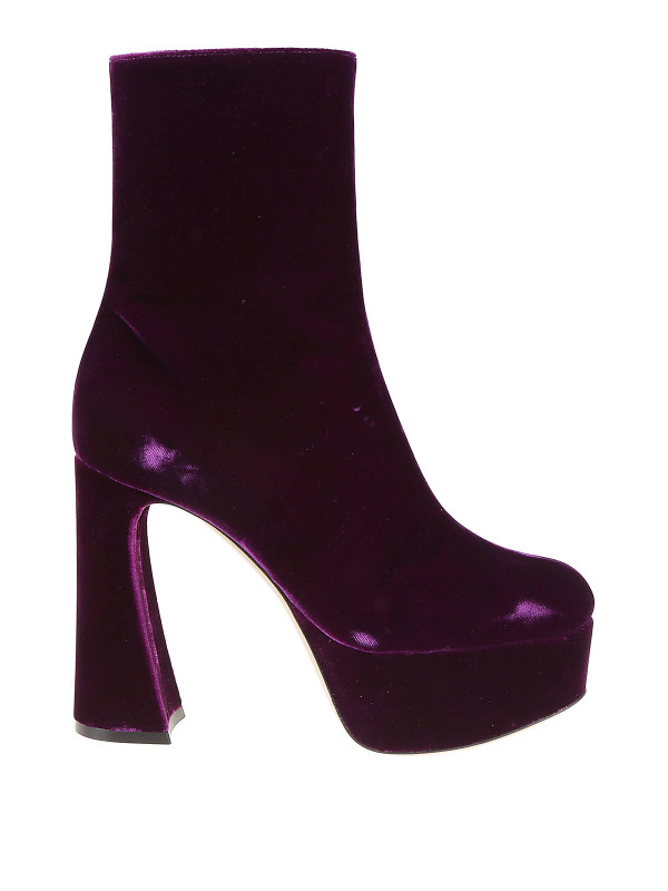 Gianvito Rossi Bottines - Violet