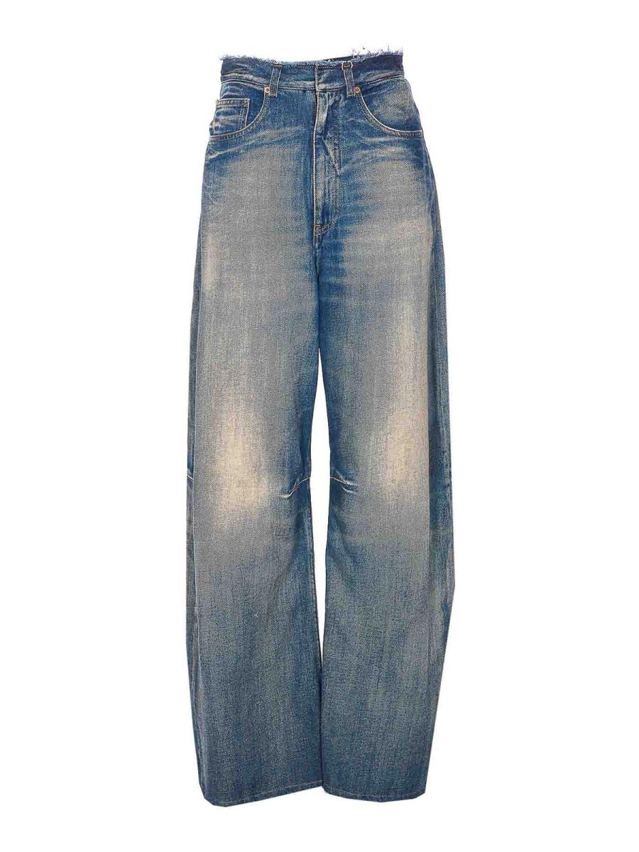 MM6 Maison Margiela Jean Bootcut - Bleu
