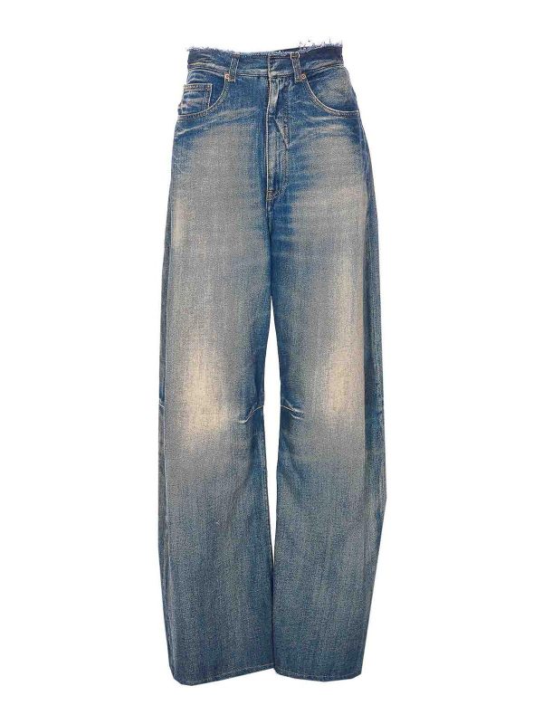 MM6 Maison Margiela Jean Bootcut - Bleu