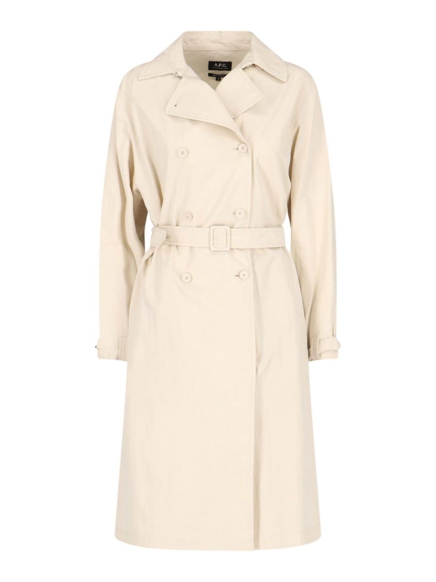 A. P.C. Trench-Coat - Blanc