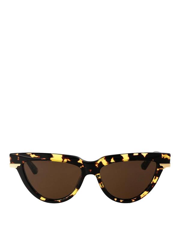 Bottega Veneta Lunettes De Soleil - Marron