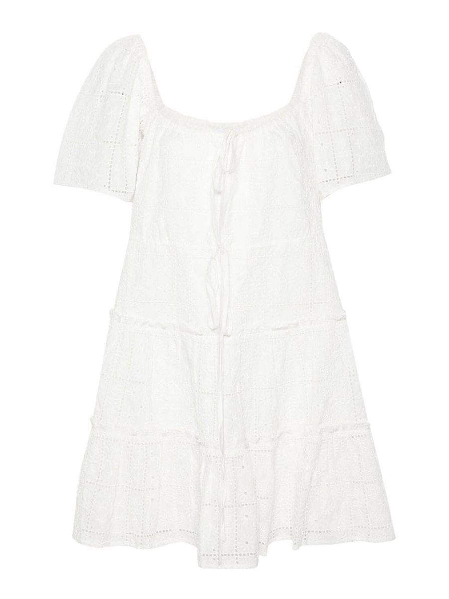 Ganni Robe Au Genou - Noir