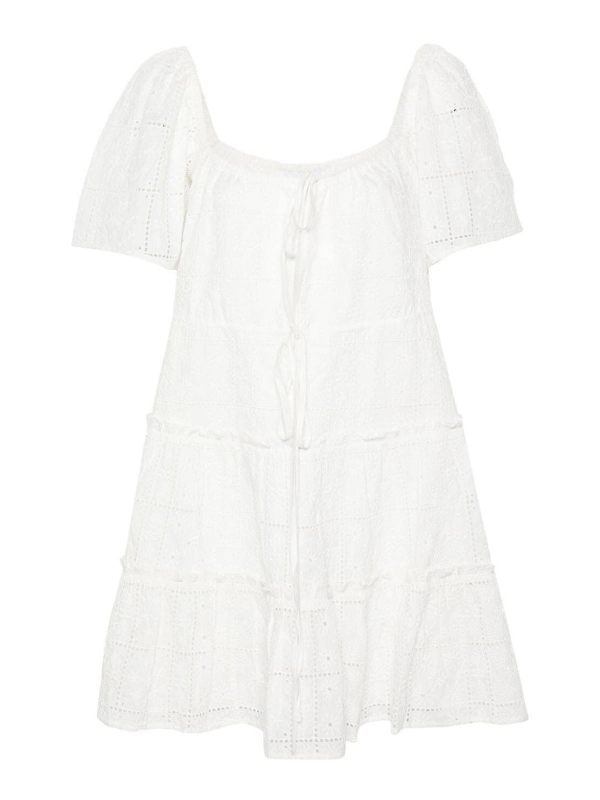 Ganni Robe Au Genou - Noir