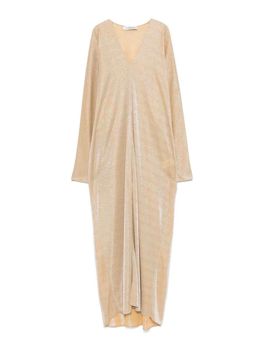 Lanvin Maxi Robe - Beige