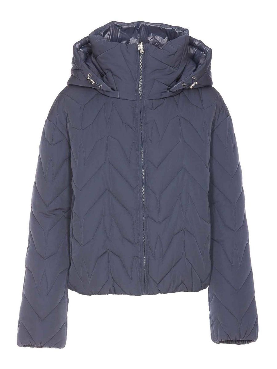 Patrizia Pepe Blouson Rembourré - Gris