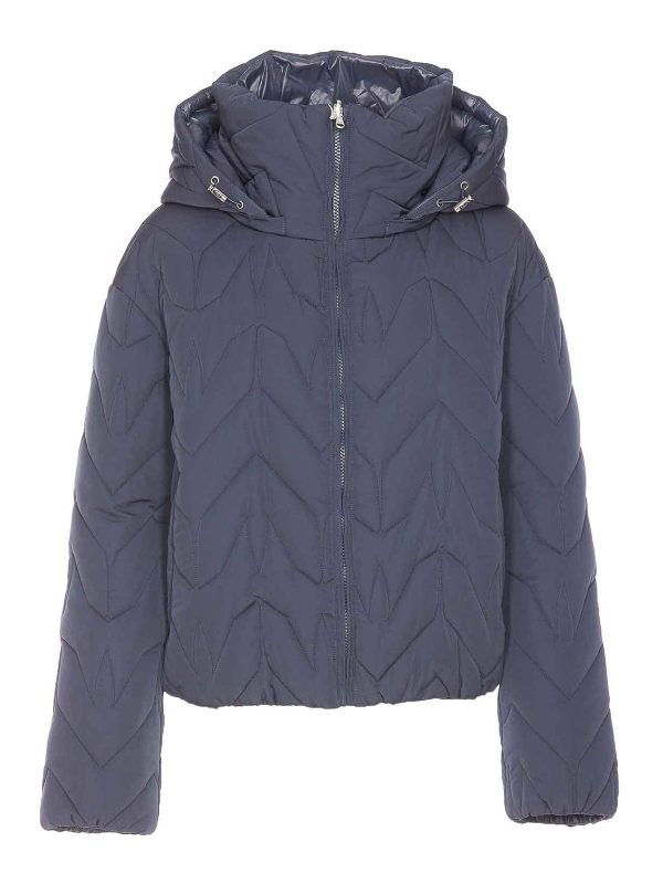 Patrizia Pepe Blouson Rembourré - Gris